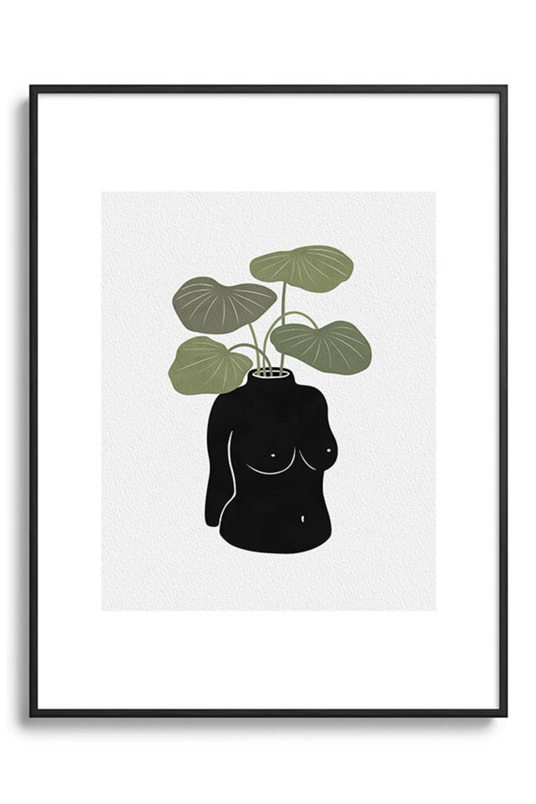 Body Tanical Vase, Main, color, BLACK TONES