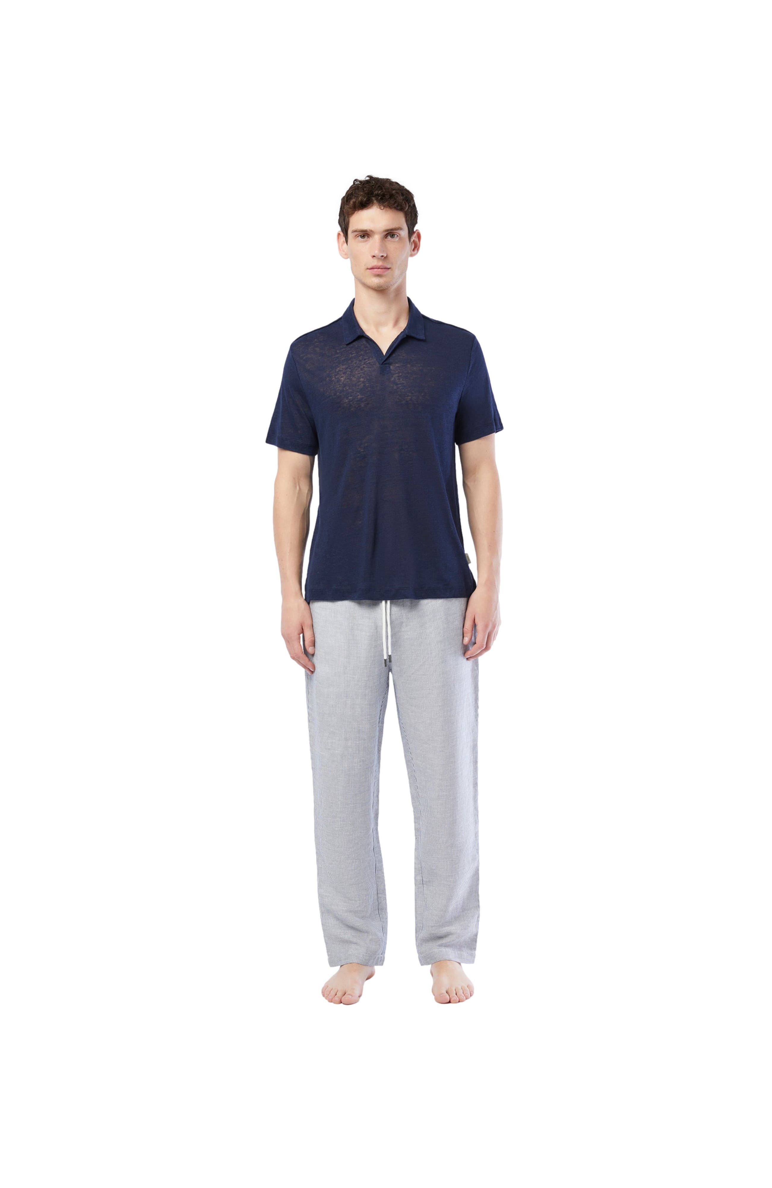 Shaun Linen Polo - image 5