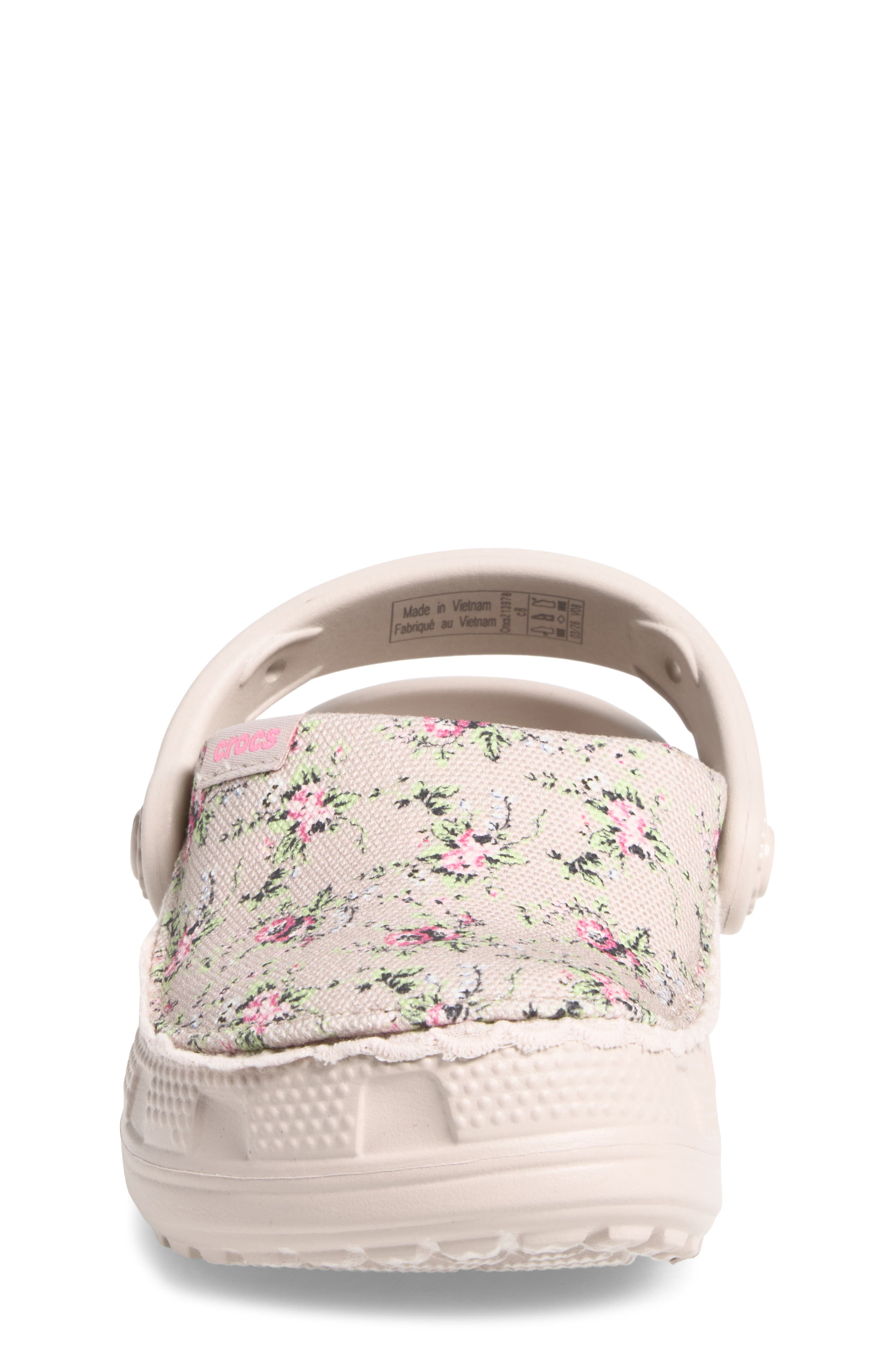 Kids' Classic Crafted Ditsy Floral Clog, Alternate, color, COCOA CREAM