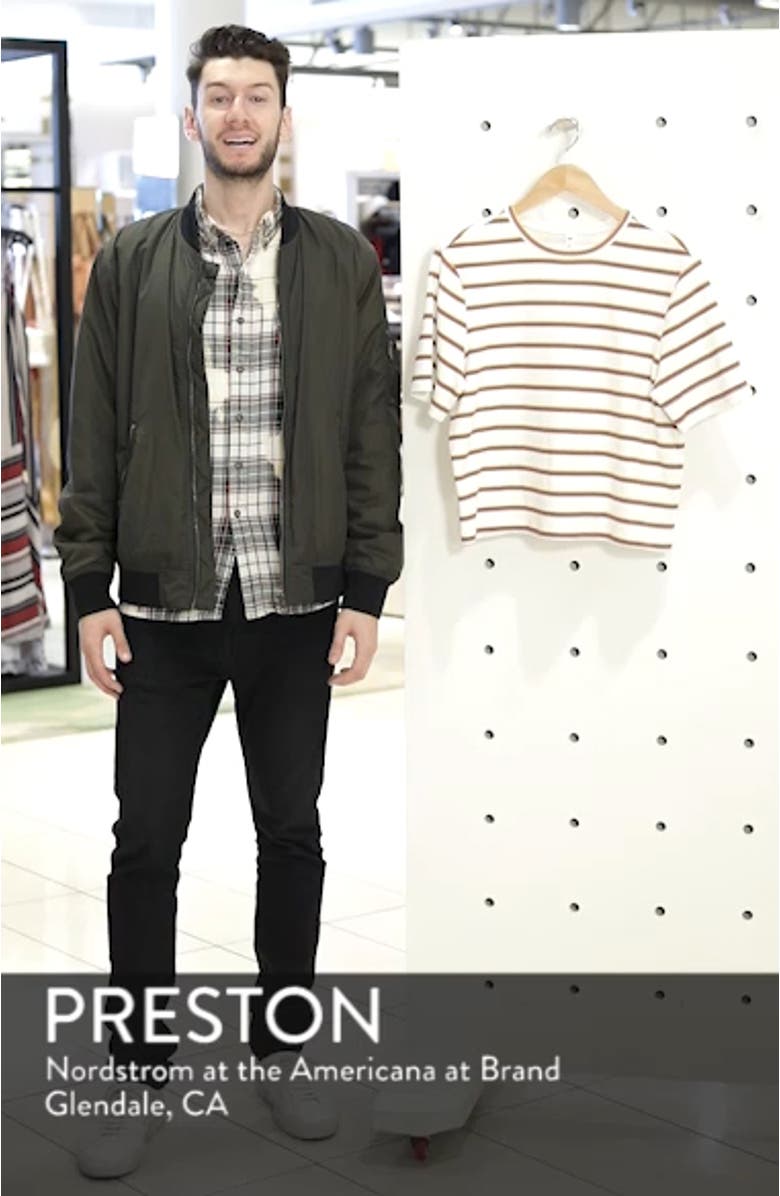 Stripe Crop Tee, sales video thumbnail