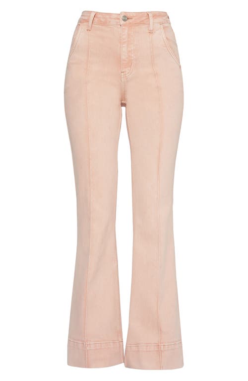 Bayeas High Waist Flare Jeans In Pink