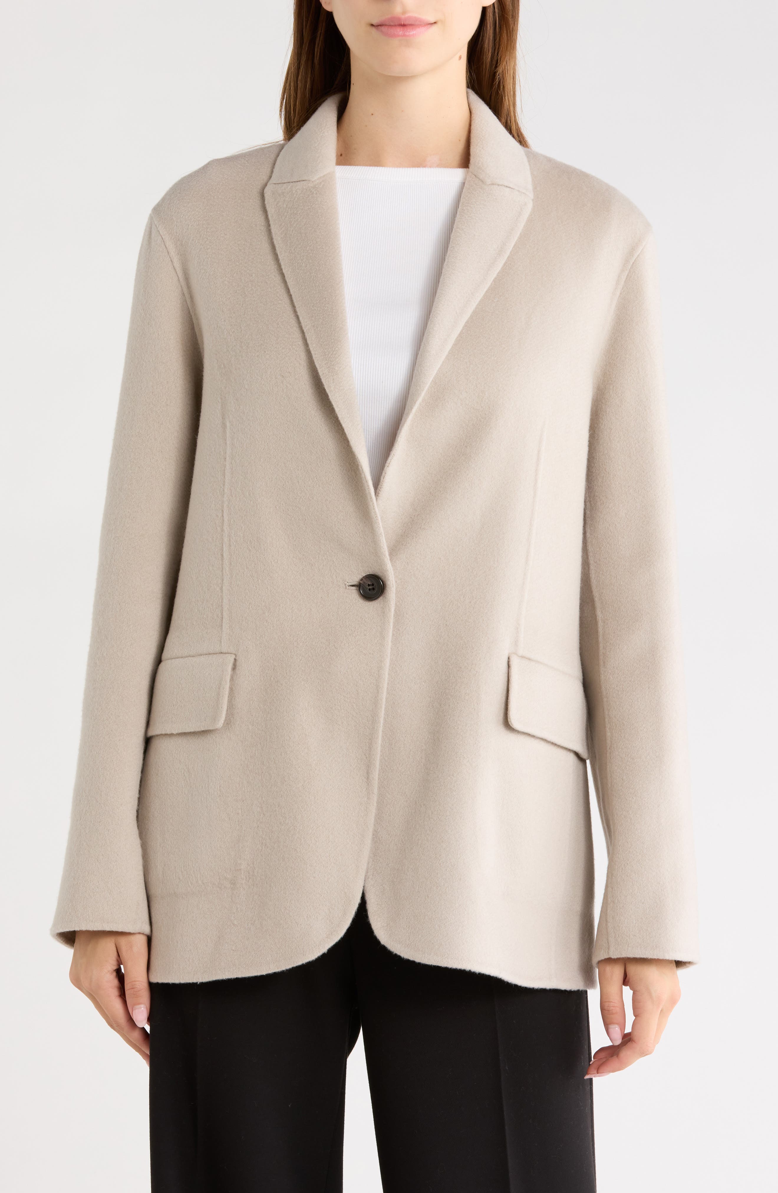 Relaxed Cashmere Blazer
