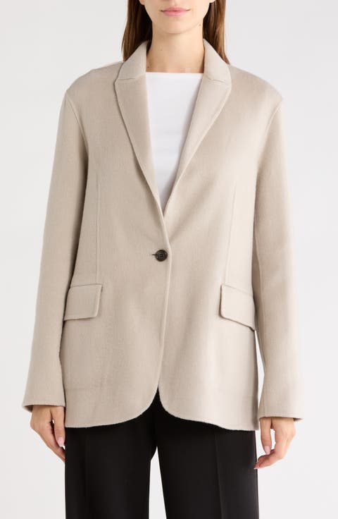 Relaxed Cashmere Blazer