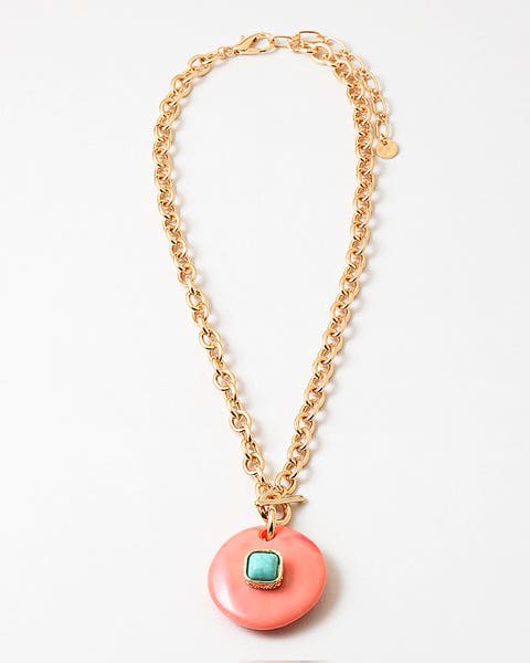 Rosè in Rome Necklace