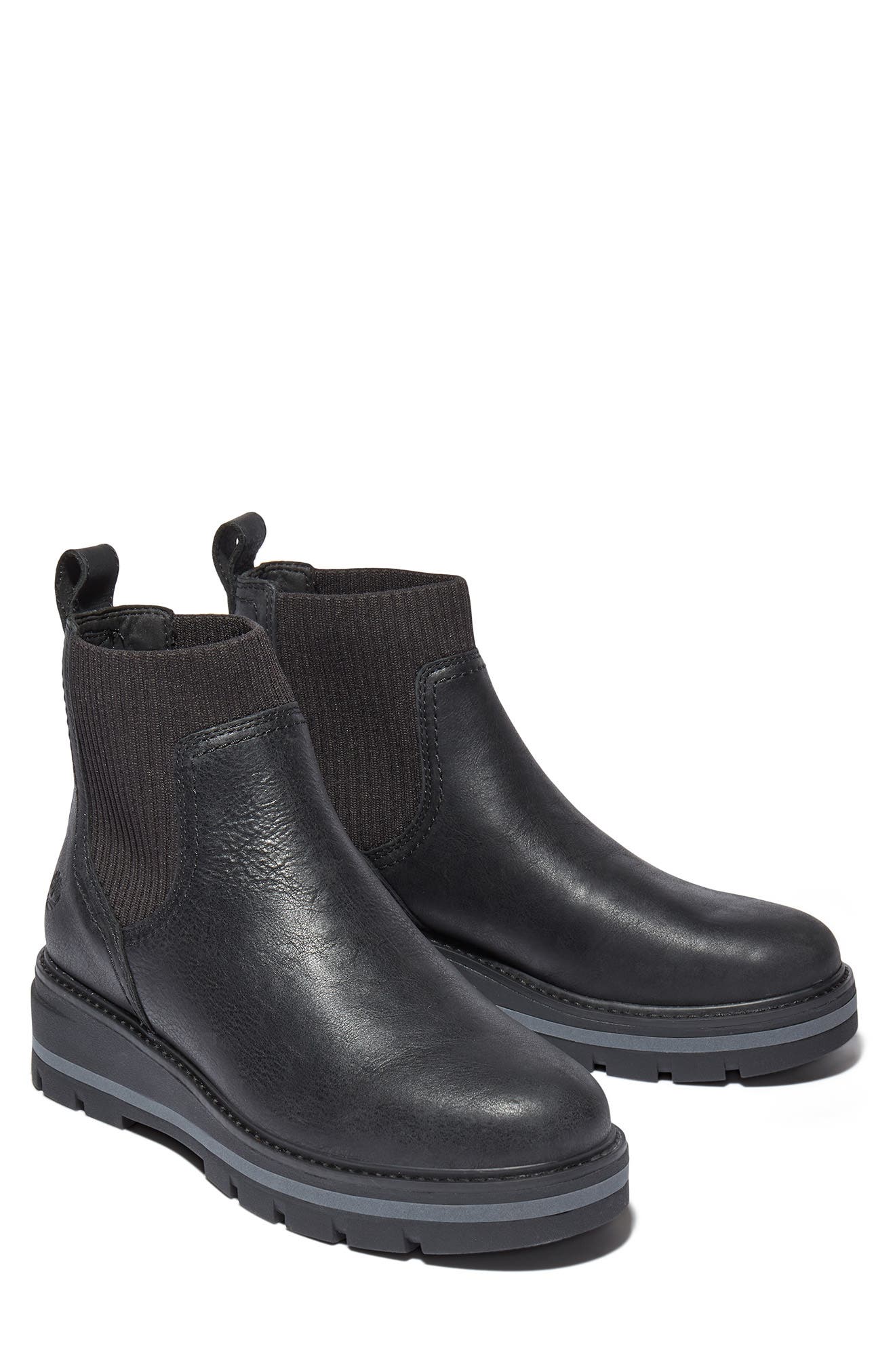 Timberland Cervinia Valley Platform Lug Sole Chelsea Boot, Alternate, color, 