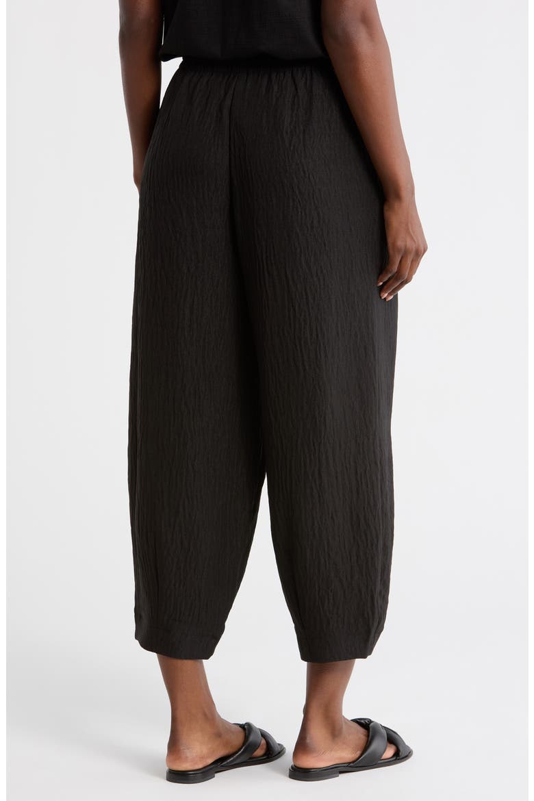 Drawstring Lantern Pants, Alternate, color, BLACK-BLACK