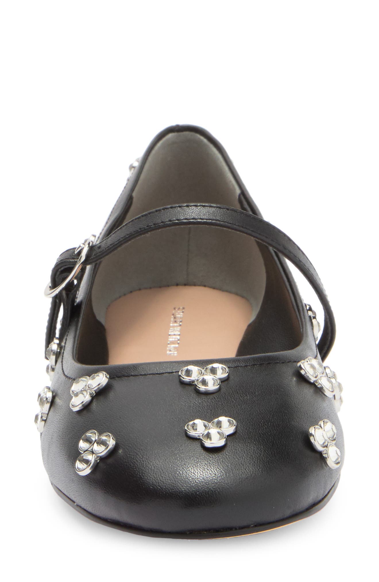 Stuart Weitzman Tammy Crystal Mary Jane Flat, Alternate, color, 