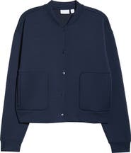 Zella Ultra Luxe Snap Front Jacket