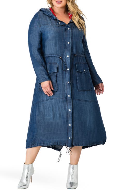 Nova Tencel® Hooded Dress (Plus Size)