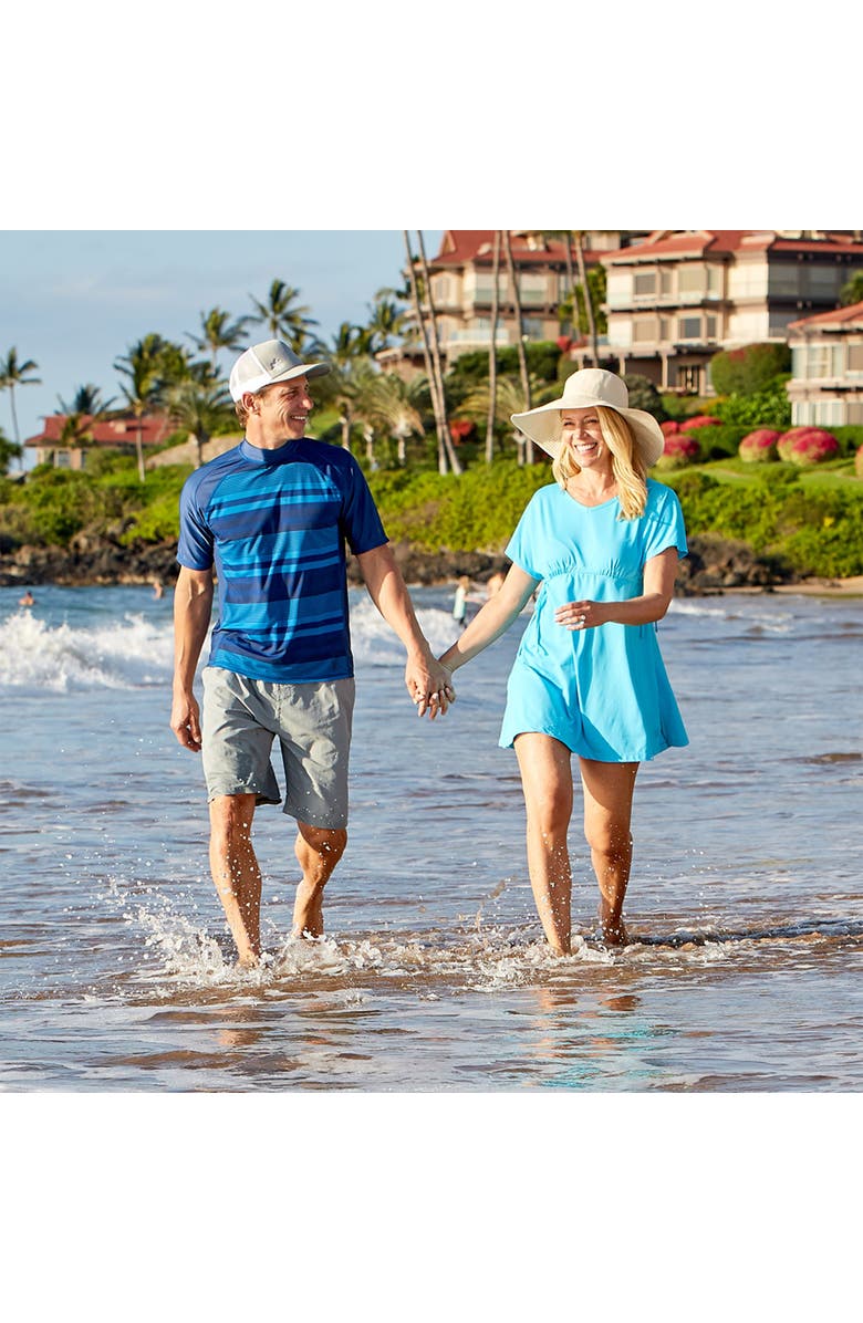 UV Skinz Short Cover-Up, Alternate, color, Black