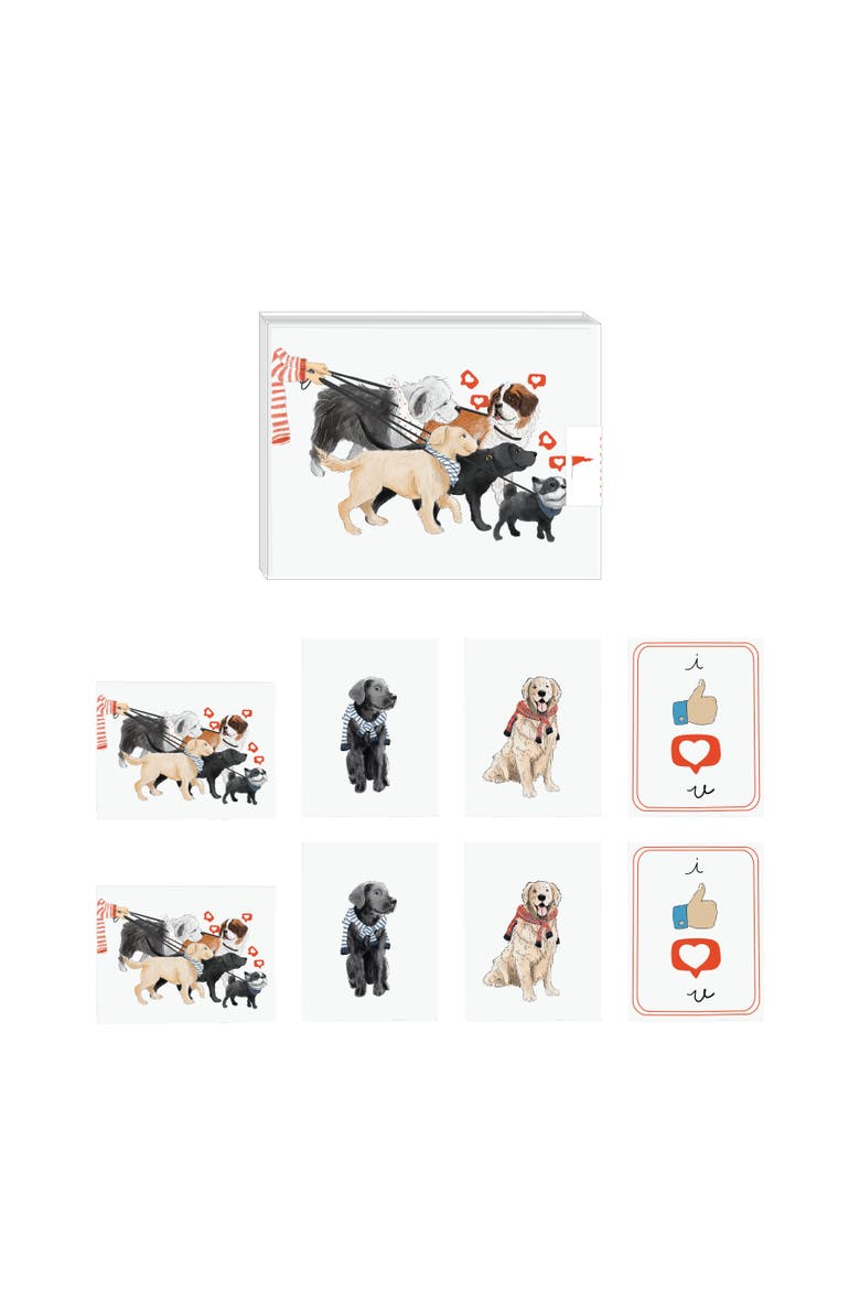 Dog Lover Assorted Set of Greeting Cards, Main, color, Multi-Pack