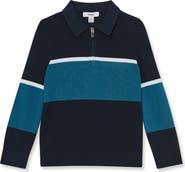 Reiss Kids' Jason Half Zip Sweater