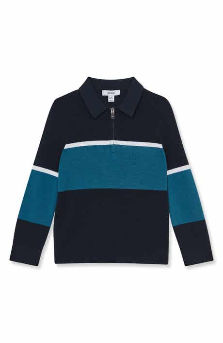 Reiss Kids' Jason Half Zip Sweater