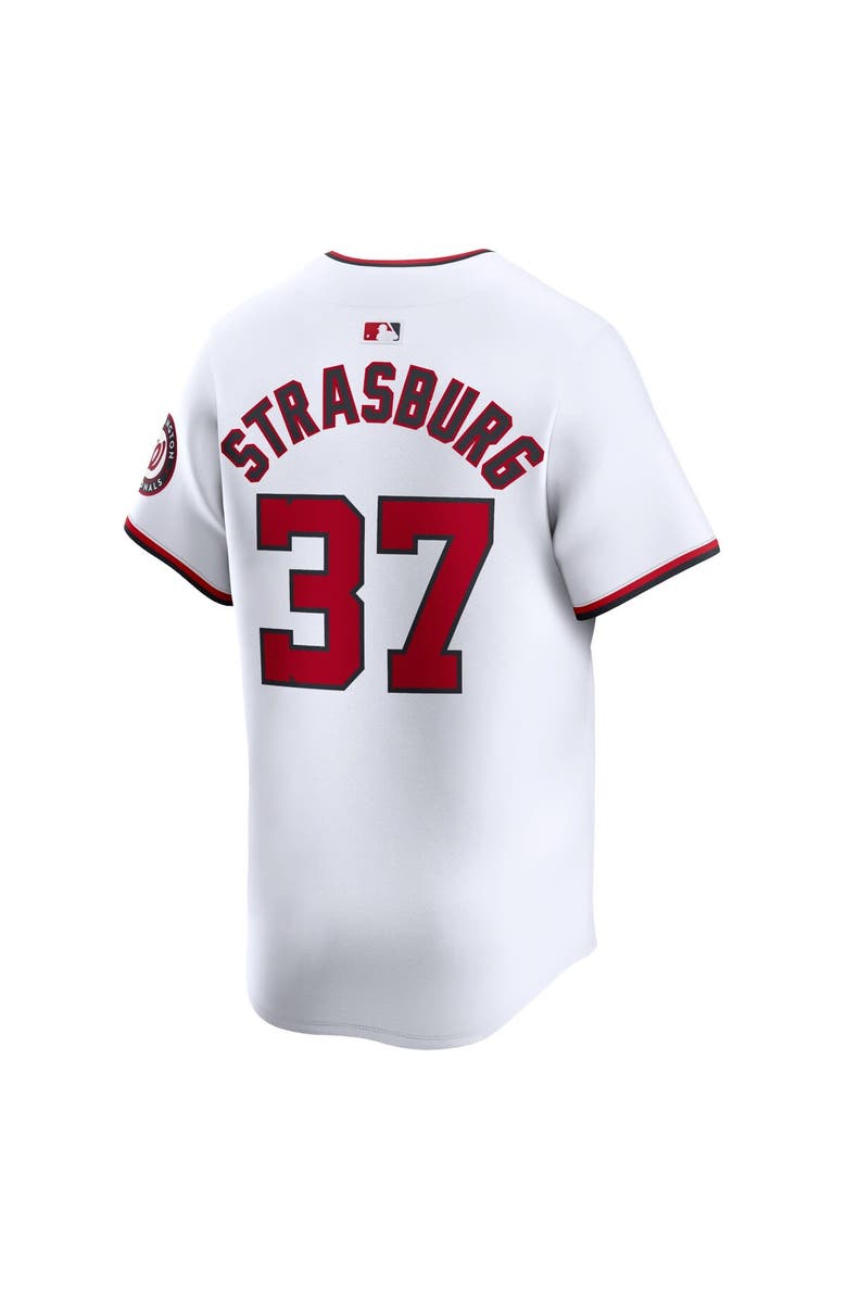 Nike Men's Nike Stephen Strasburg White Washington Nationals Home Limited Player Jersey, Alternate, color, White