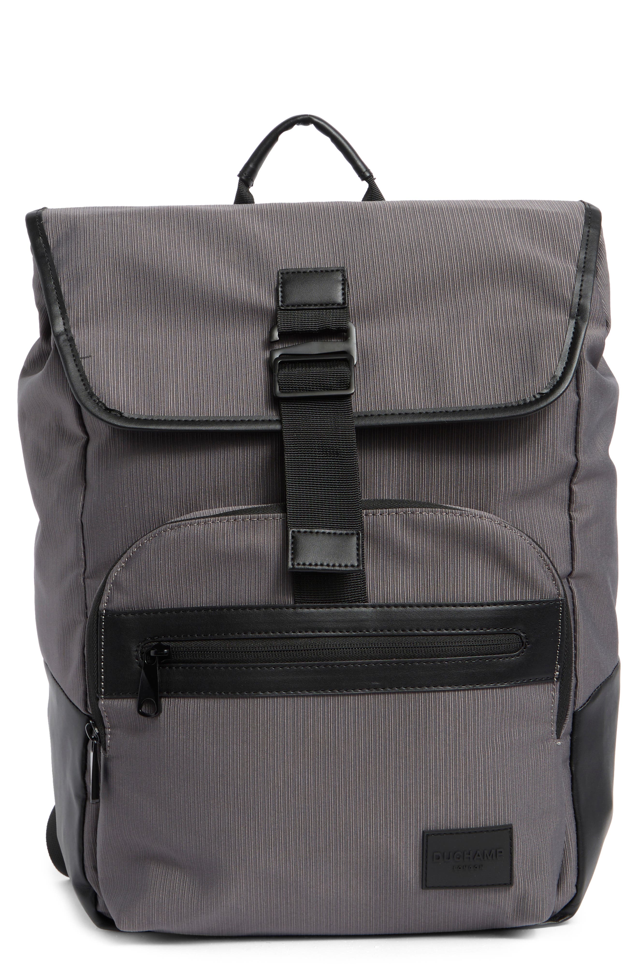 Duchamp Flap Travel Backpack, Main, color, 