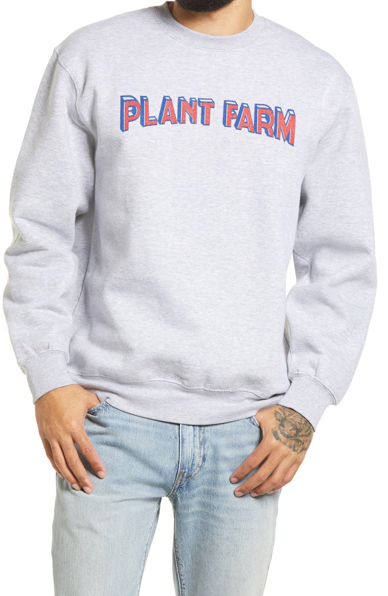 Altru Plant Farm Fleece Crewneck Sweatshirt, Main, color, 
