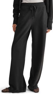 Splendid Winslow Tie Waist Wide Leg Sweatpants