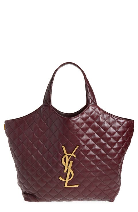 Maxi Quilted Leather Shopper