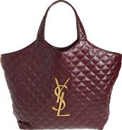 Saint Laurent Maxi Quilted Leather Shopper