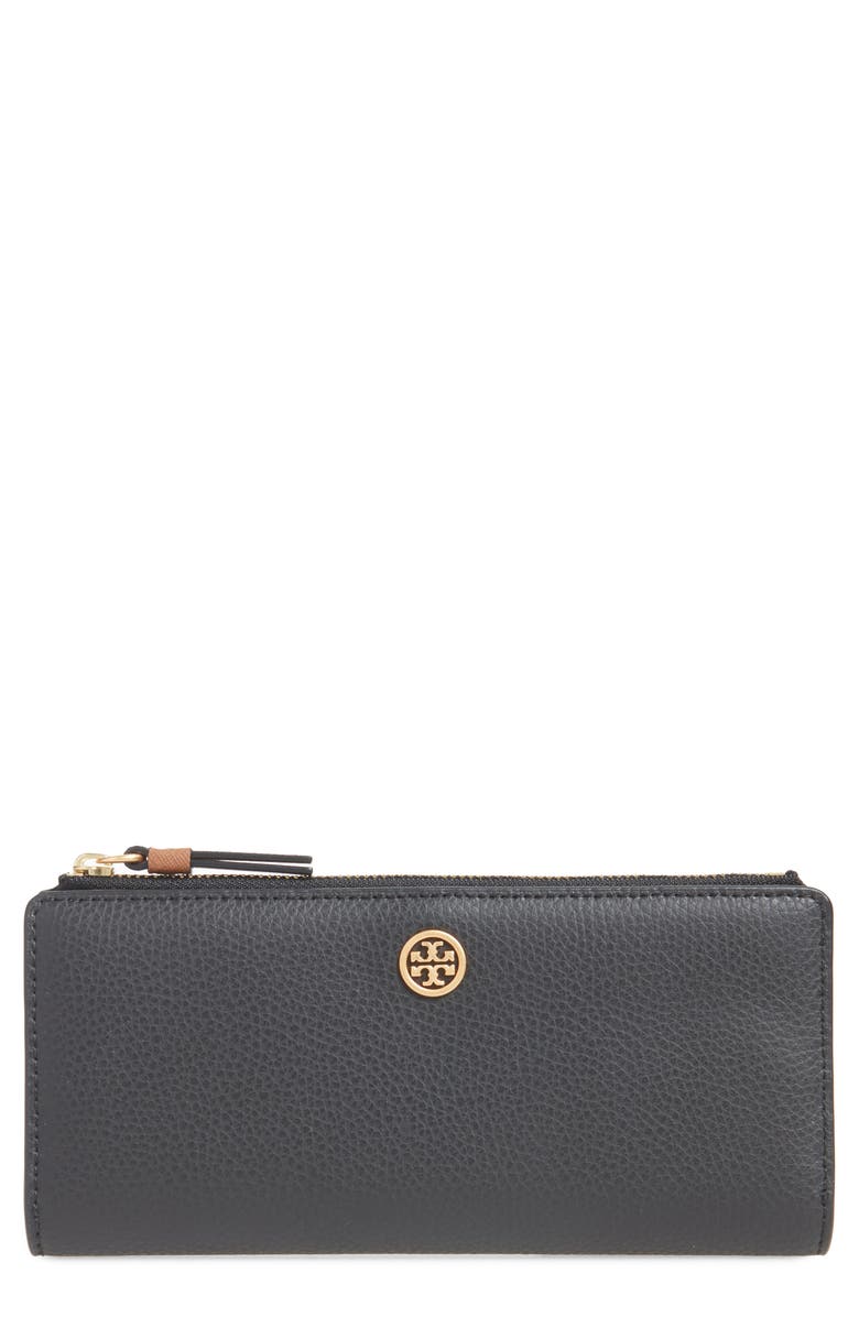 Tory Burch Walker Slim Zip Wallet, Main, color, 