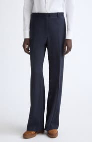 Jil Sander Low Waist Loose Fit Wide Leg Trousers