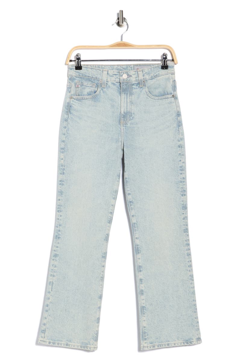 AG Women's Kinsley High Waist Pop Crop Jeans, Alternate, color, Crystalline Moonwash