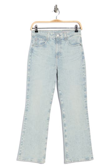 Ag Kinsley High Waist Pop Crop Jeans In Animal Print