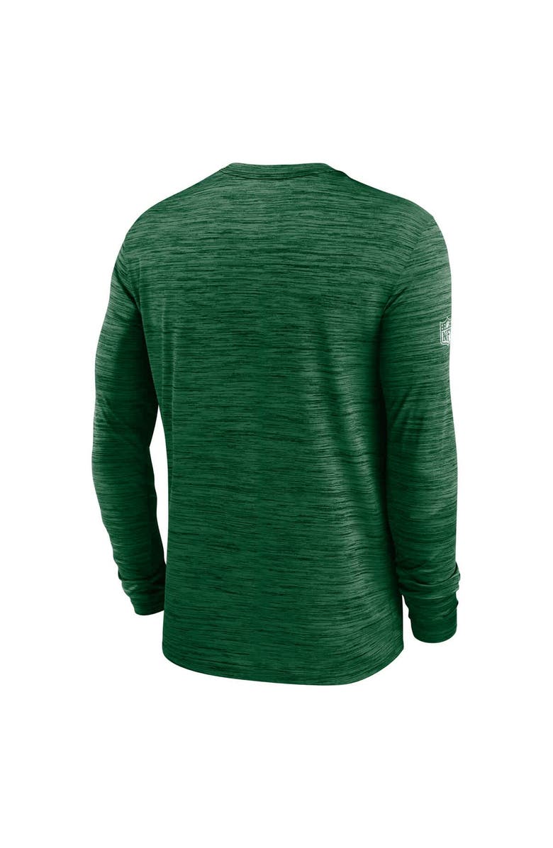 Nike Men's Nike Green New York Jets Sideline Velocity Performance Long Sleeve T-Shirt, Alternate, color, Green