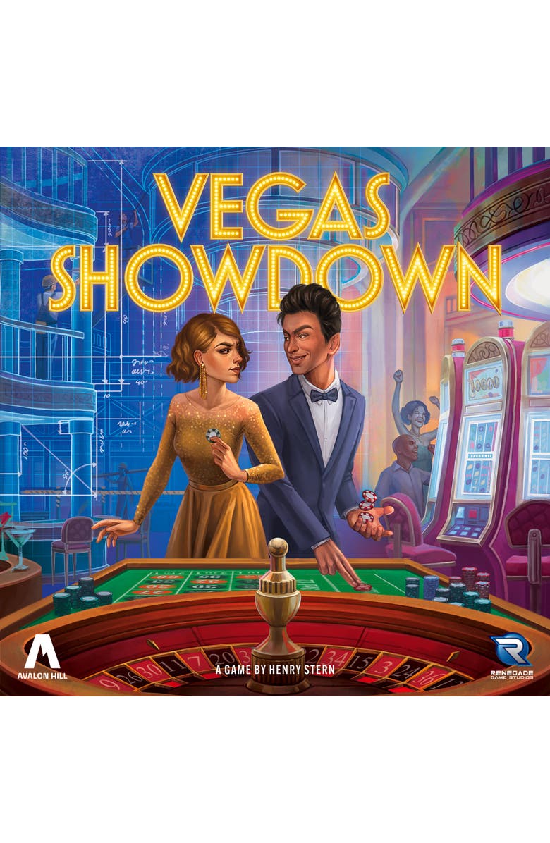 Renegade Game Studios Vegas Showdown Strategy Game, Main, color, Multicolored