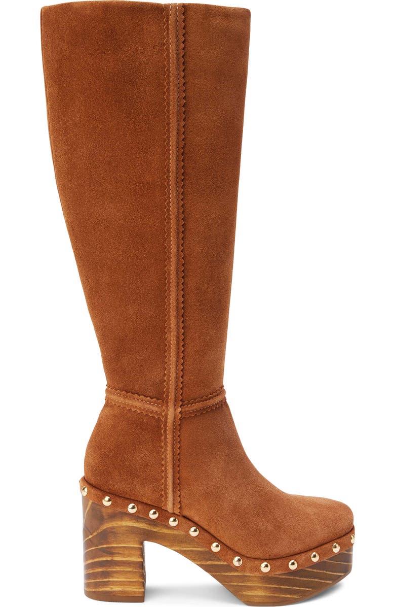 Matisse Daniela Studded Knee High Platform Boot, Alternate, color,