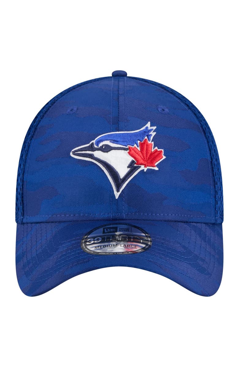 New Era Men's New Era Royal Toronto Blue Jays Subtle Camo 39THIRTY Flex Hat, Alternate, color, 