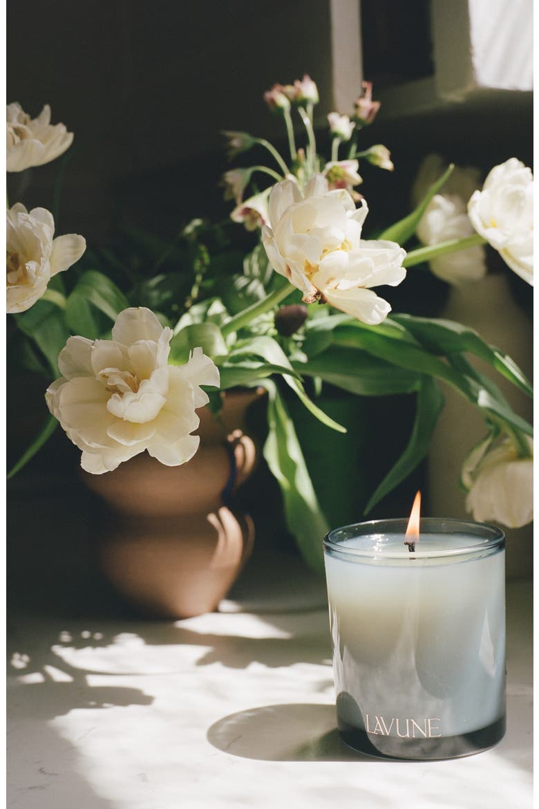 No. 6 Solstice Candle, Alternate, color, DARK BLUE