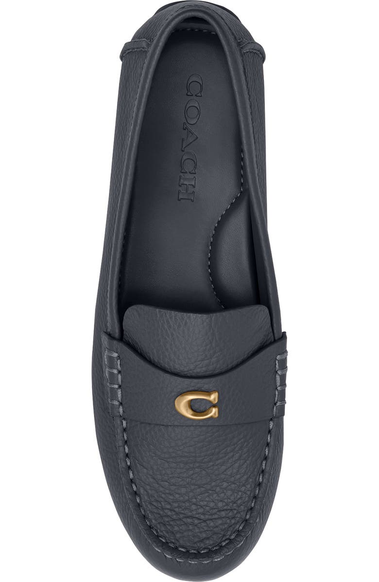 COACH Sculpted C Driving Loafer, Alternate, color, Midnight Navy