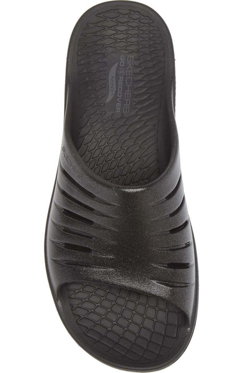 SKECHERS Go Recover Refresh Glam Up Slide Sandal, Alternate, color,