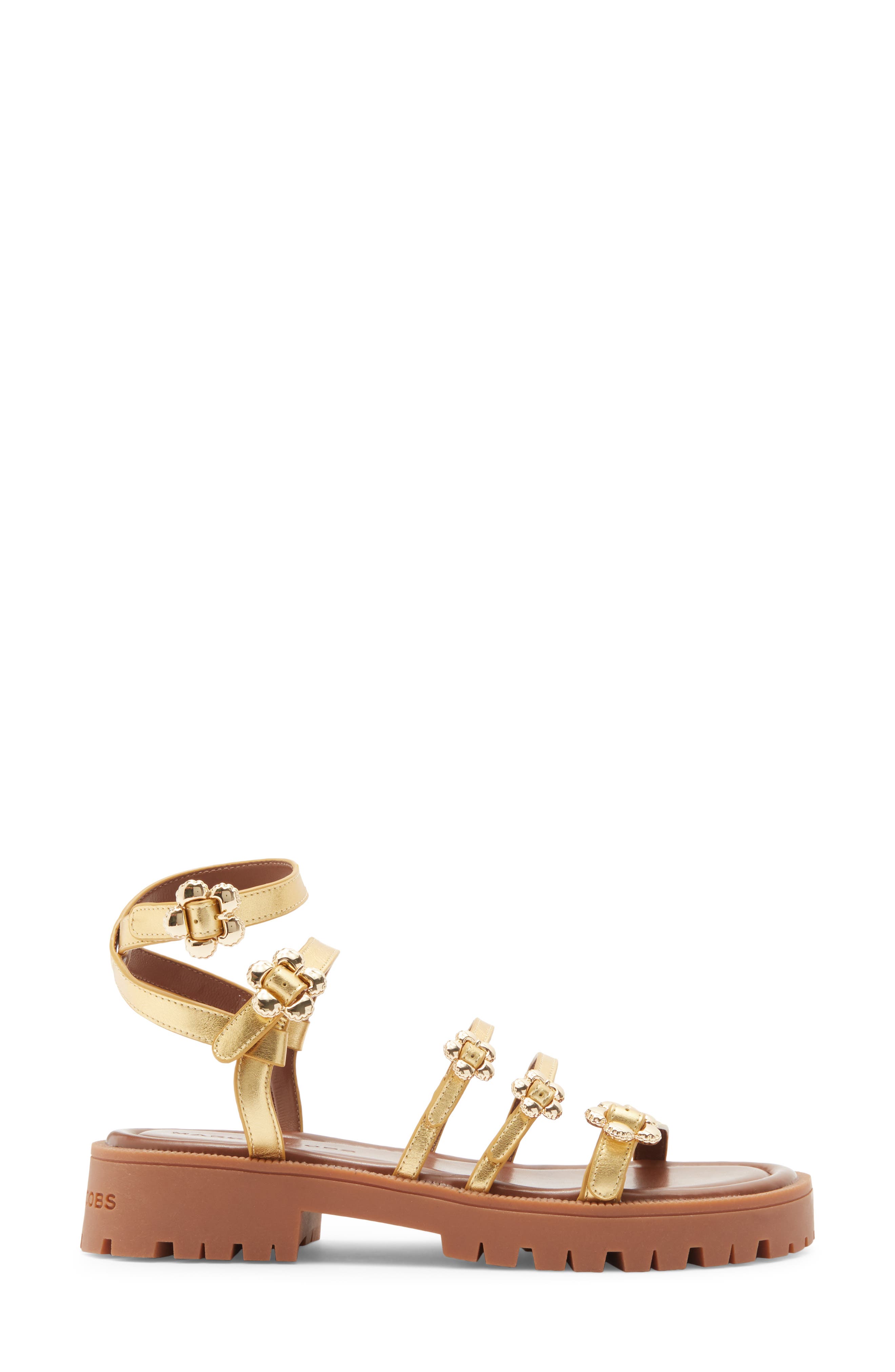 The Kiki Gladiator Sandal, Alternate, color, GOLD