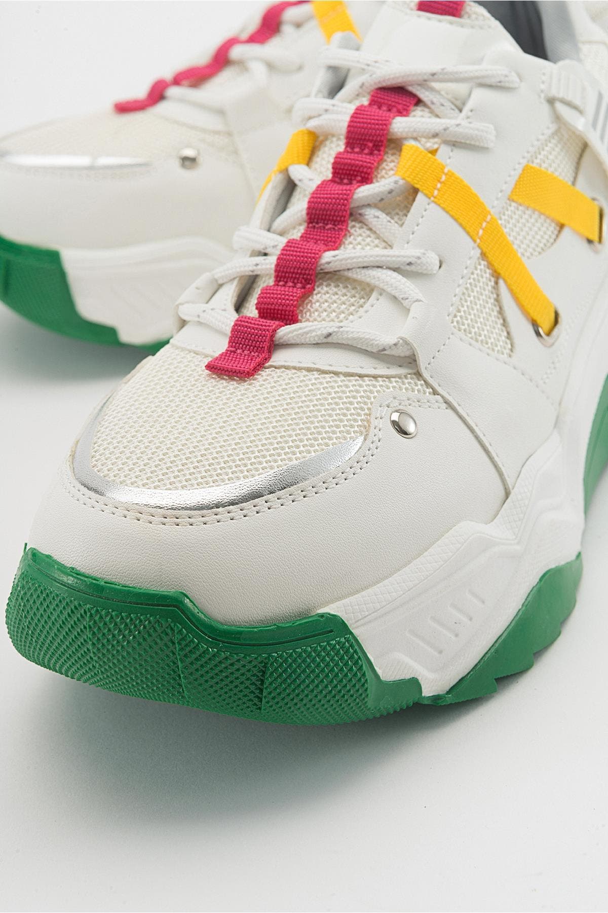 Maggie Sport Sneakers, Alternate, color, White Fuchsia Faux Leather