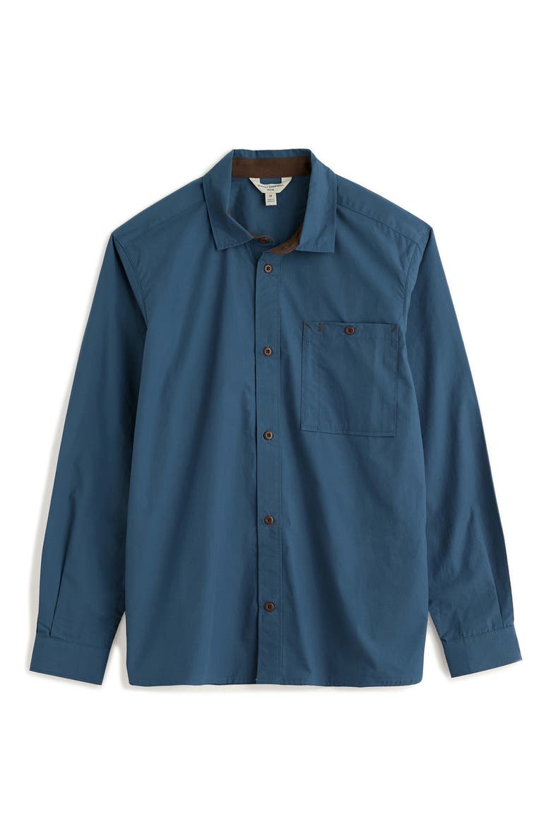 Celtic Sea Organic Cotton Shirt, Alternate, color, SQUALL