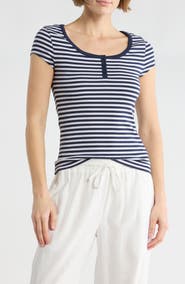 Abound Short Sleeve Henley T-Shirt