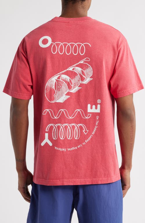 OBEY OBEY OUTSIDE LOOKING IN COTTON GRAPHIC T-SHIRT