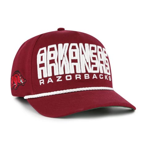 Youth '47 Cardinal Arkansas Razorbacks Byline Hitch Adjustable Hat
