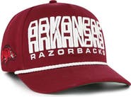 '47 Youth '47 Cardinal Arkansas Razorbacks Byline Hitch Adjustable Hat
