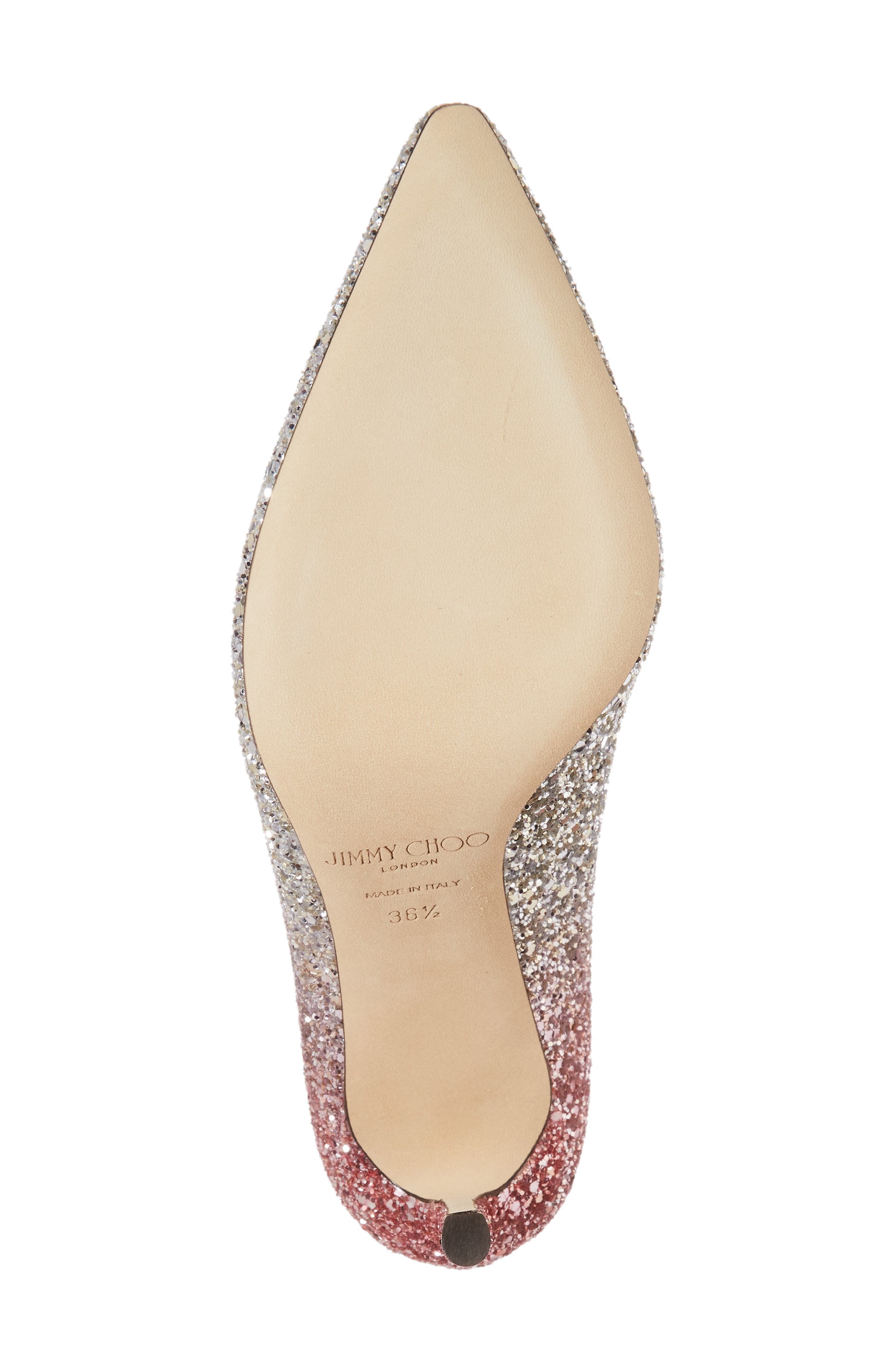 Jimmy Choo Romy Dégradé Glitter Pump, Alternate, color, 