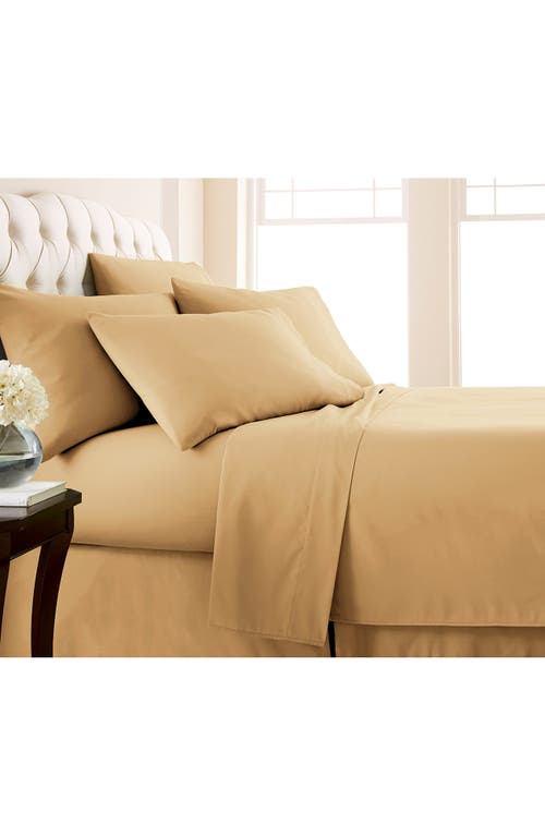 Southshore Fine Linens Vilano Springs Extra Deep Pocket Sheet Set In Gold