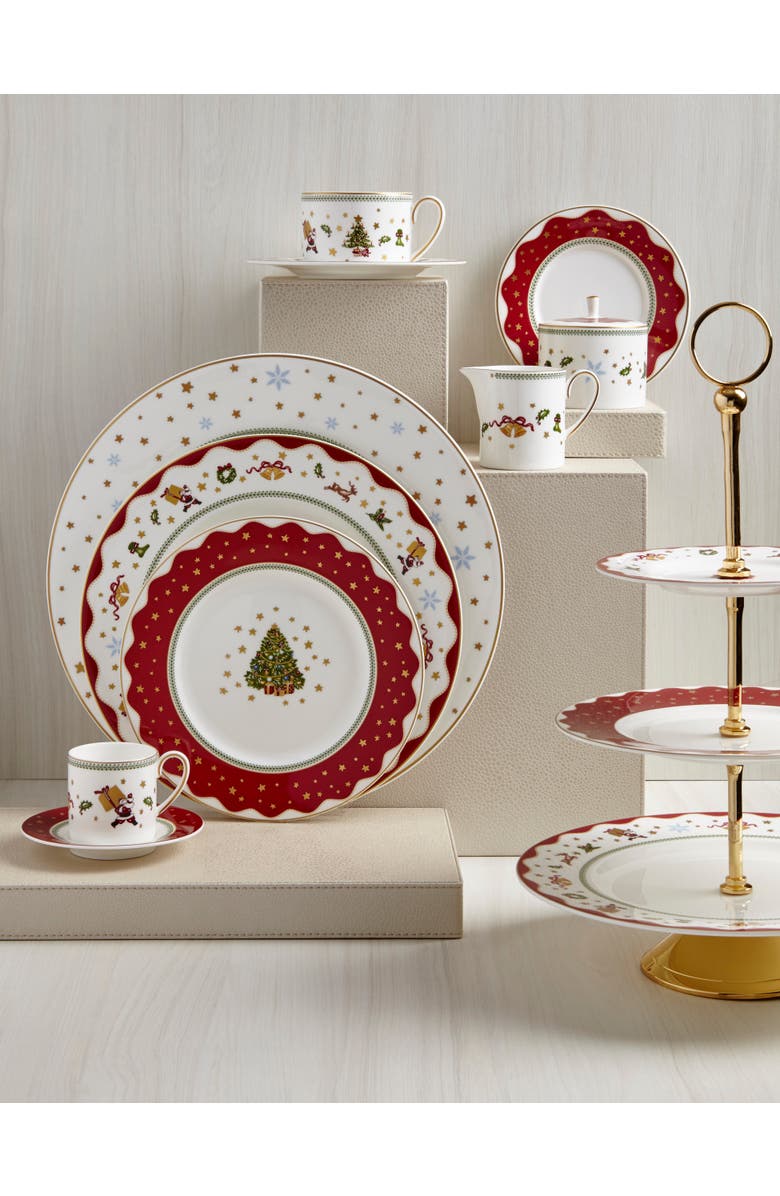 Prouna My Noel Bread & Butter Plate, Alternate, color, White