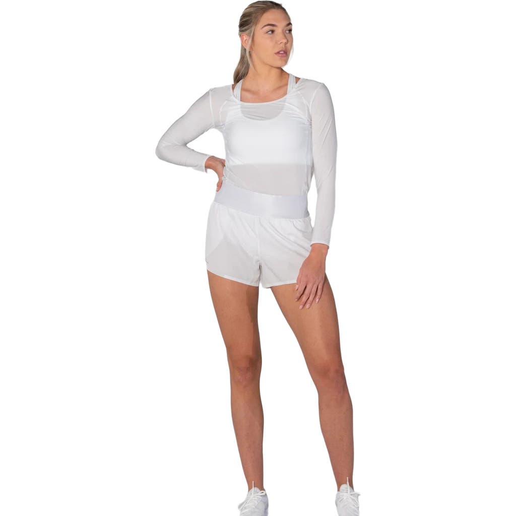 AVI Bounce-It Pickleball Long Sleeve in Club White  product