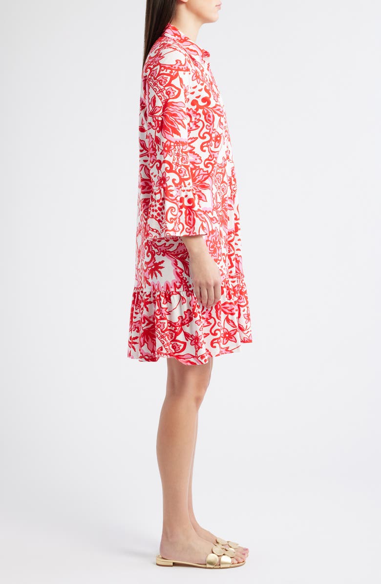 Lilly Pulitzer<sup>®</sup> Delany Long Sleeve Cotton Shirtdress, Alternate, color,