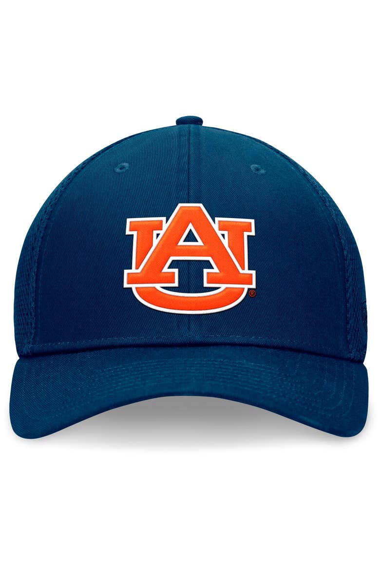 Men's Top of the World Navy Auburn Tigers Spacer Flex Hat, Alternate, color, Navy