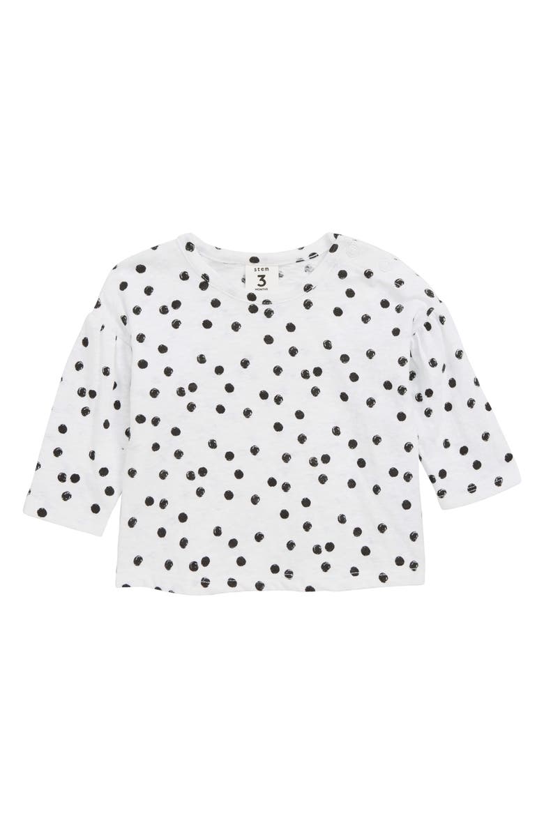 Stem Polka Dot T-Shirt, Main, color,