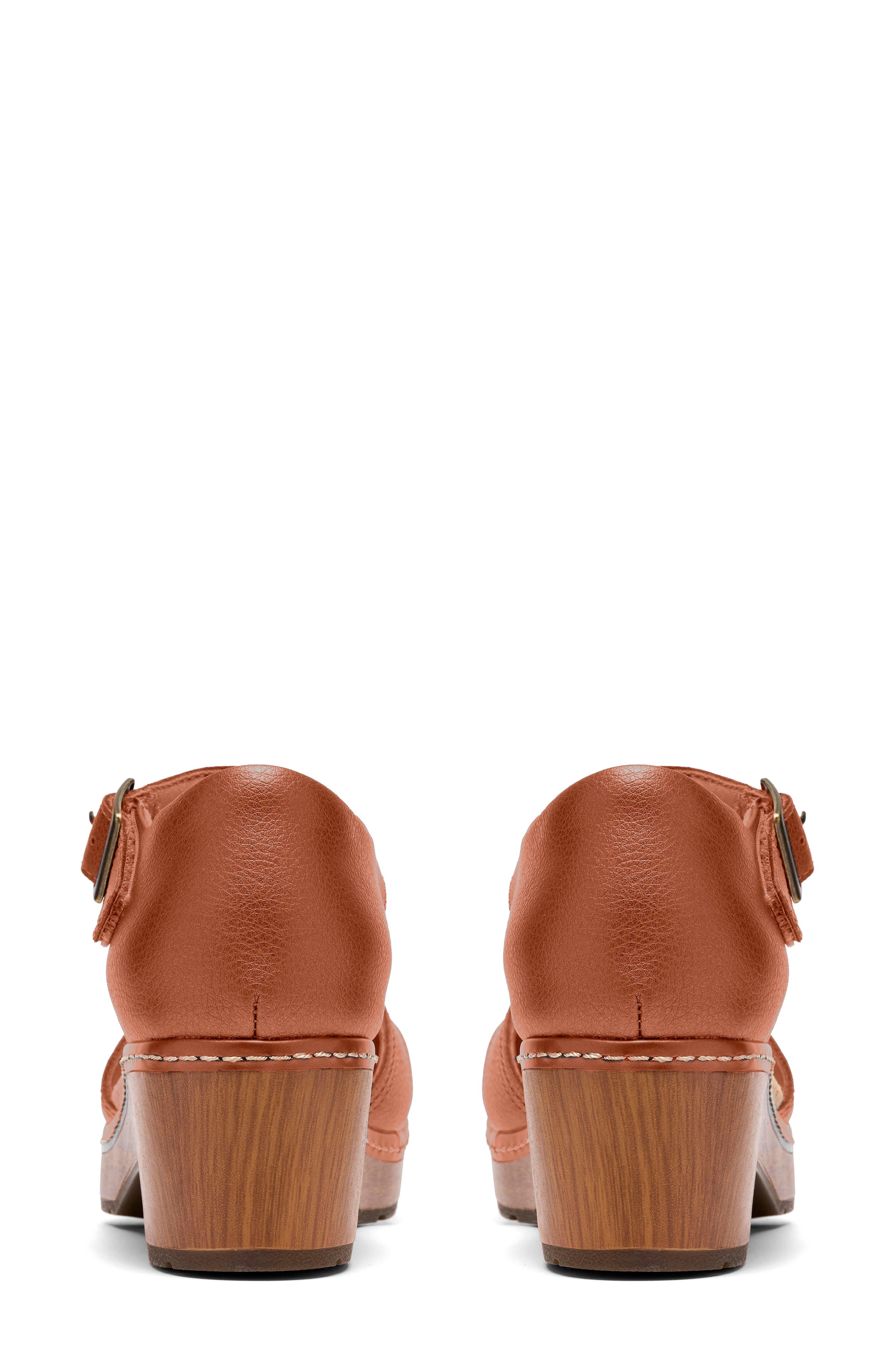 Paizlee Leah Ankle Strap Platform Pump, Alternate, color, CINNAMON LEATHER