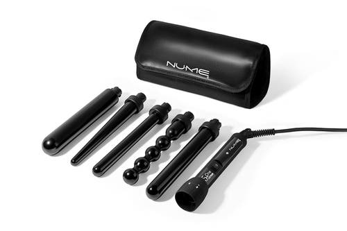 Nume Lustrum 5-in-1 Curling Wand In Black
